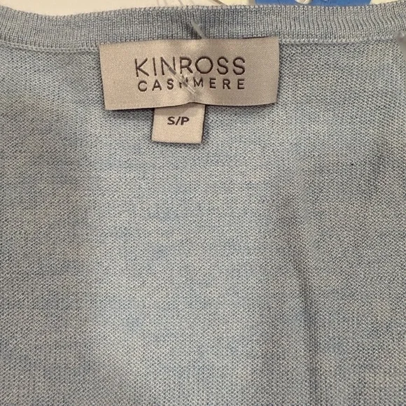 Kinross Tie Front Cardigan- Cashmere & Silk - Small- was $300- NWT - Picture 6 of 8